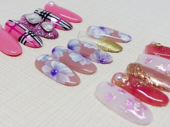 ティーエヌ 名古屋矢場町店/3月キャンペーンネイル*¥7,990