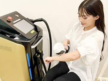 ティアナ 市川店(Tiana)の写真/エステサロンでも使用している効果の高い高出力のマシン使用でしつこいVIOにも◎痛みが少なく初めての方も!