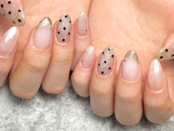 ハッカネイル(HAKKA NAIL)の写真/持込デザインも大歓迎◎店内サンプルは100種超☆累計施術2000件↑のオーナーが貴方の専属ネイリストに♪