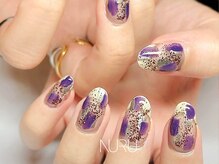ヌル ネイル 新宿(NURU NAIL)/ニュアンス/塗りかけ/個性派