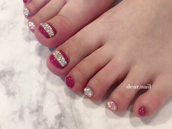 ディアネイル(dear.nail)/キラキラフット☆