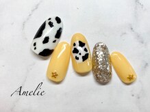 アメリ(Amelie)/アニマル柄/ワンカラー/ラメ