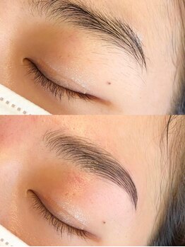 ノットイコール(≠ not equal)の写真/【ハリウッドブロウリフト】眉周りWAX脱毛あり◎【新規♪￥5500】毛流れを作り理想の眉を作り出す！