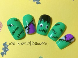 ハロウィンネイル♪