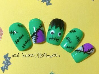 アイラッシュ キリュウ(Eye Lush Kiryu)/ハロウィンネイル♪