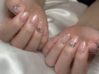 ノイッシュ(noish)の写真/【ハンドネイルワンカラー★付け替えオフ無料！ ご新規様¥5500】落ち着いたプライベート空間でリラックス♪