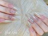 キラキラ~☆ミラーネイル/オーロラワンカラー6980円