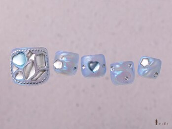 アイネイルズ 横浜WEST店(I-nails)/ガーリービジュー11500円