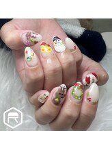 東海最大級ネイルサロン by レディスペネイル 名駅店/クリスマスネイル