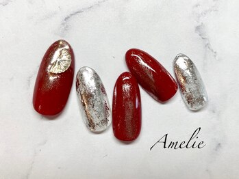 アメリ(Amelie)/ワンカラー/ホイル/きらきら