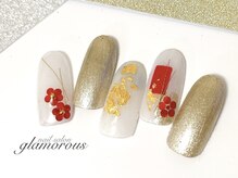 ネイルグラマラス 西新井店/《パラジェル》和風/和柄nail