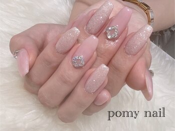 ポミーネイル 渋谷店(Pomy nail)/ヴァンクリピンクネイル
