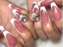 オーラリー ネイル アート メゾン(ORRERY nail art maison)/ハンド / ロングフレンチ