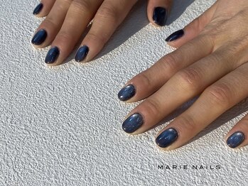 マリーネイルズ 青山店(MARIE NAILS)/☆マグネット 8800円 0206c