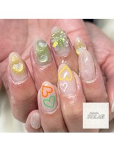 ソラール(SOLAR)/アシンメトリーネイル★