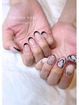 エフ 河内花園店(EF)/Black tone design .