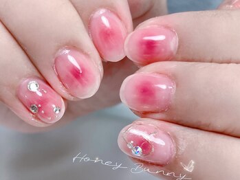 ハニーバニー(HoneyBunny)/ちゅるんチークネイル