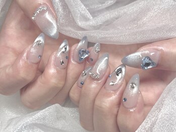 モカ 心斎橋(moca by Lee)/【Aina】マグネットネイル