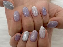 ディーネイル 池袋(D-nail)/【山崎】リボンネイル