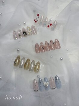 イトネイル(ito.nail)の写真/豊富なデザインから選べる定額プラン。迷いやすい方や初心者の方も、自分らしい指先が見つかる◎