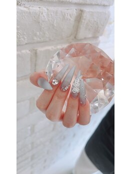 3D花ネイル