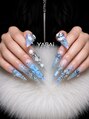 YABAI Nail【ワンカラー/マグネット/ミラー/長さ出し/パラジェル/持ち込み/スカルプ】/ユリ