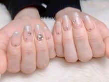 グリーム(GREEM)/ラメグラ　オフィスネイル