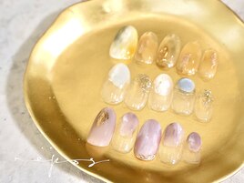 ニュアンス ミラー ネイル