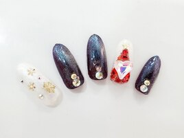 クリスマスネイル