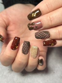 【バレンタインネイル】