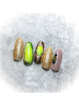 マノアネイル アシヤ(MANOA NAIL ASHIYA)/【パラジェル】デザインサンプル