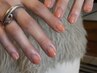 【筆では作れない繊細さ】¥5500 エアジェルグラデーション仕上げ♪