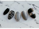 ●モノトーンマットネイル¥6,980