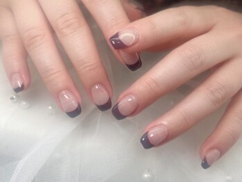 ジョアネイル(JOA Nail)/フレンチ/ラメ/春カラー/