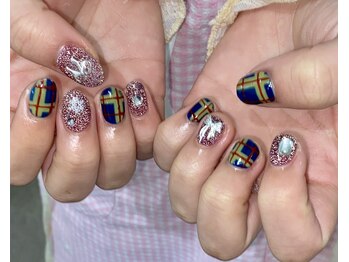 ロカ(Loca)/チェック×リボン