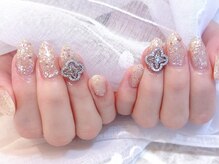 デコール 心斎橋(DECOR)/ゴージャスメタルパーツネイル