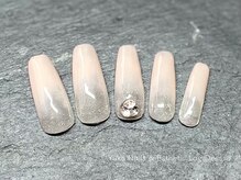 ユウコネイルズアンドエステティック ラ デェス(Yuko Nails & Esthetic La Deesse)/カラーグラデ（長さ出し）
