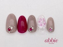 ネイルサロン アビー グランデュオ蒲田店(abbie)/大人フラワ-¥11,198