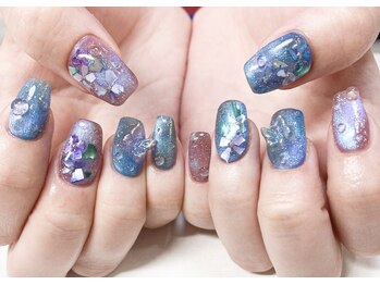 ミナミネイル(MINAMI NAIL)/紫陽花マグネット