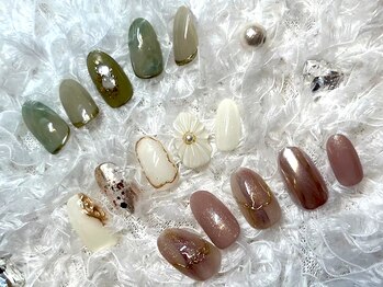 ネイルマジック 仙台一番町店(NAIL MAJIC)/ぷっくりフラワーネイル☆