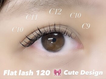 ミウティー(miutty)/Flat lash 120本★キュート