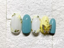 ネイル―ジュ 札幌大通店(nairouge*)/春♪ミモザネイル♪