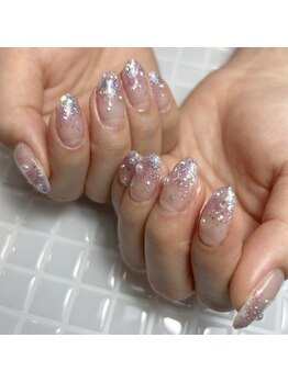 ネイルルームポッシュ(Nail room Poche)の写真/旬のデザインを多数ご用意☆【ワンカラー6600円、アート2本コース7700円、アート4本コース8200円】