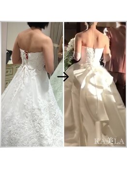 カビラ(KA美LA)/ドレスBefore After