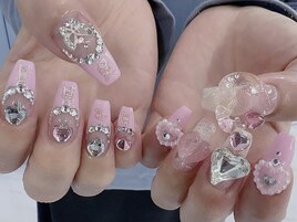 ピンクフレンチネイル