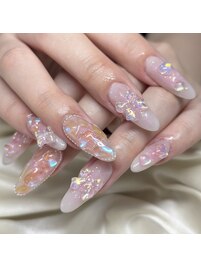 キラキラ☆うるうるネイル