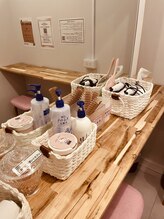 楽座や 大宮店/豊富なアメニティ[アフターケア]