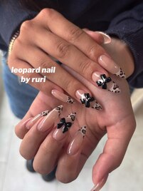 ヒョウ柄フレンチ