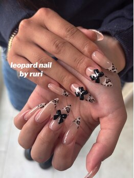 ヒョウ柄フレンチ