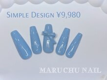 マルチューネイル 池袋(MARUCHU NAIL)/定額Simple Design